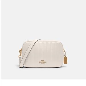 Coach Jes Crossbody Bag Linear Quilting - Im/Chalk